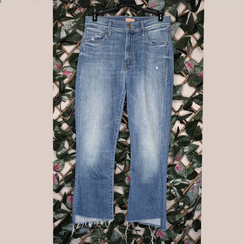 51) MOTHER The Insider Crop Step Fray Sz. 28 - Picture 2 of 10